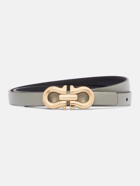 Leather belt
