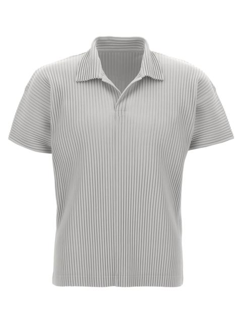 Homme Plisse' Issey Miyake Men Pleated Polo Shirt