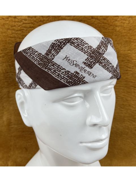 Other Designers Vintage - YSL bandana handkerchief neckerchief scarf HC0554