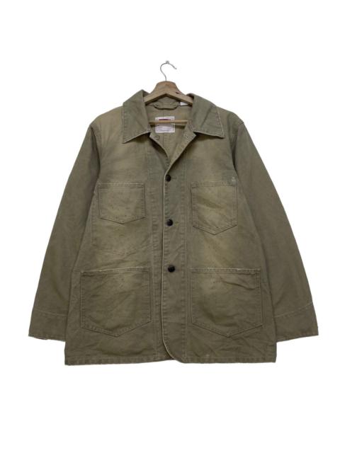 Other Designers Vintage - Painting Splash Levis Worker Style Jacket Very Nice Design