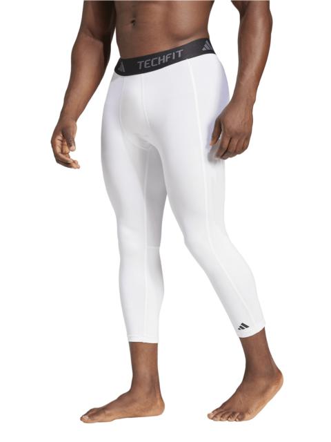 adidas adidas Mens adidas TECHFIT Compression 3/4 Training Tights