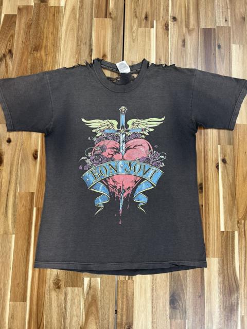 Other Designers Vintage Bon Jovi Destroyed Trashed Shirts Tee