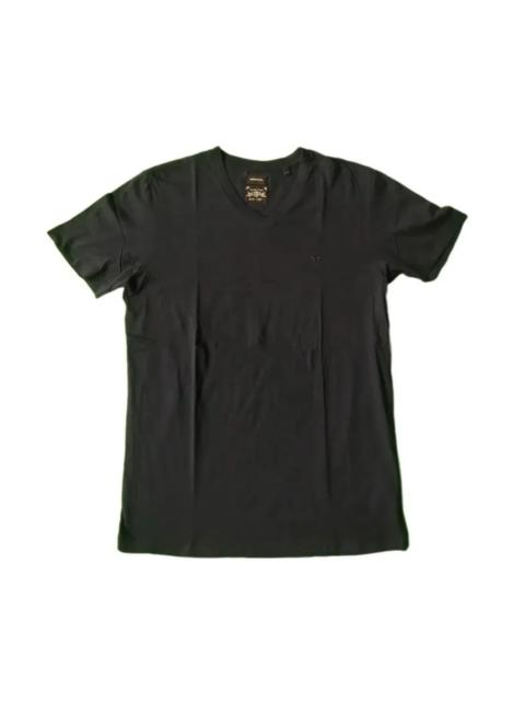 Diesel Diesel Icon Basic Black V-Neck Tees