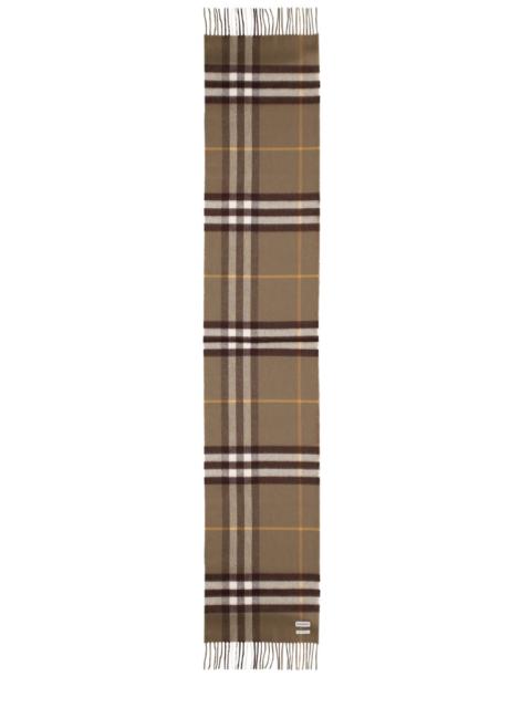 Burberry Burberry Men Cashmere Check Scarf