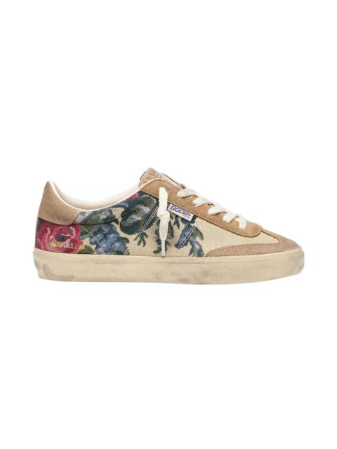 Golden Goose Floral Canva Soul Star
