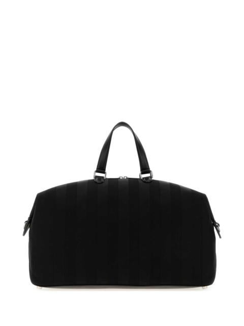 FENDI Fendi Men Black Canvas Fendi Lui 48 Travel Bag