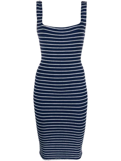 Hunza G striped tank dress