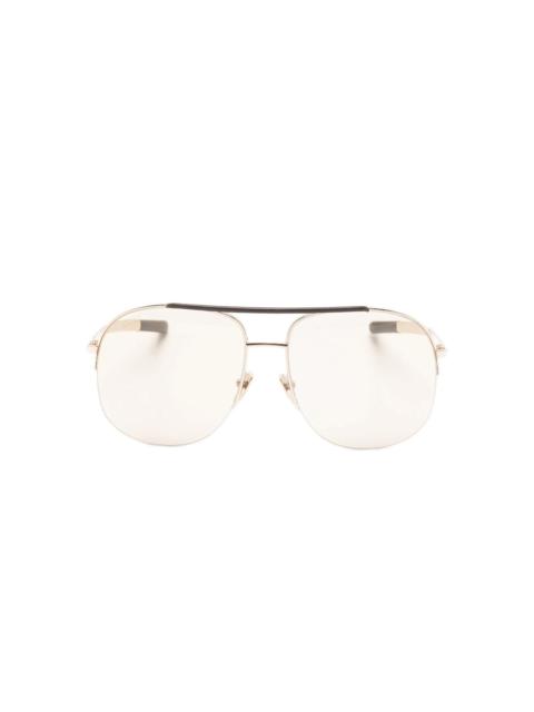 GUCCI Gucci Gold Sunglasses Women