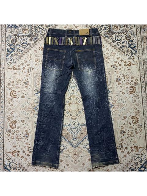Other Designers If Six Was Nine - 2000s Y2K Alphanumeric Doublewaist Jeans