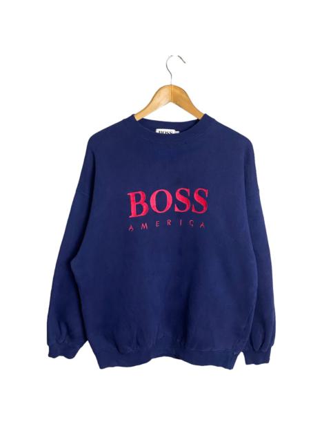 Other Designers Vintage - Boss America big embroidery logo
