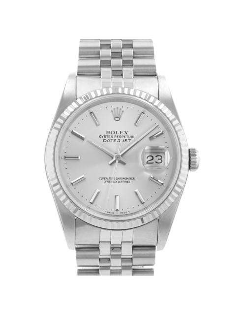 ROLEX Pre-owned Rolex Datejust 36 Automatic Silver Dial Men's Watch 16234 SSJ