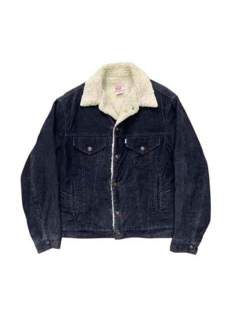 Levi's Vtg Levis Corduroi Sherpa Jacket Made in Usa
