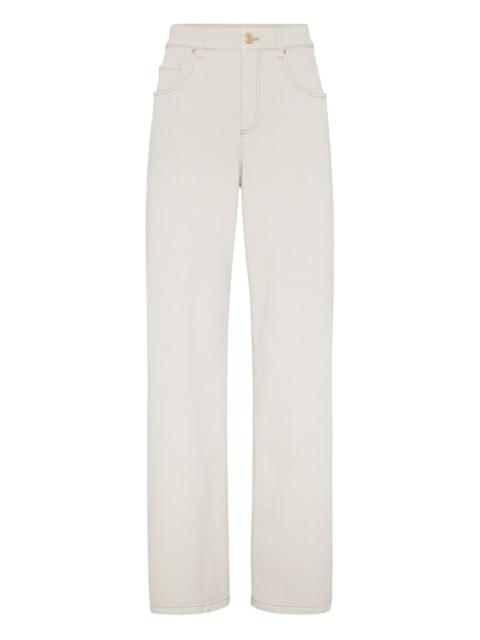 Brunello Cucinelli Women Cotton Loose Trousers