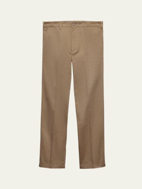 Prada Men's Light Cotton Chino Pants