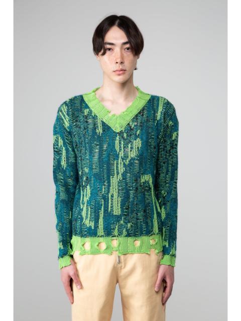 Andersson Bell $525 NWT Andersson Bell Theydon Spider V-Neck Sweater