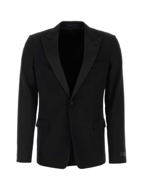 Lanvin Lanvin Men Black Wool Blazer