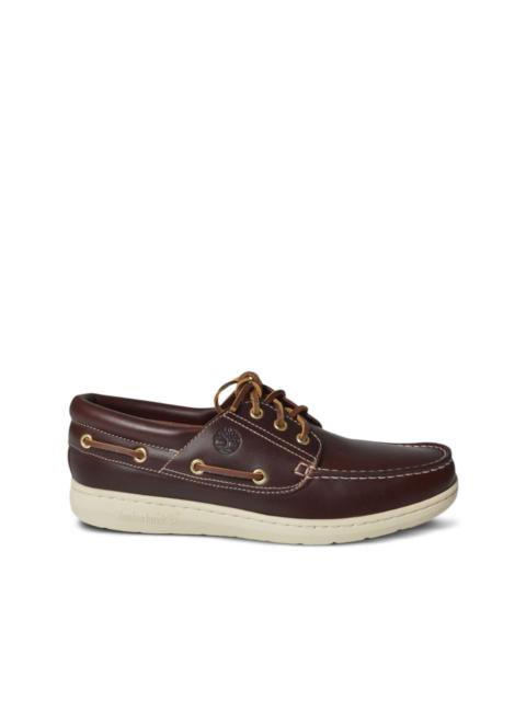 Timberland leather lace-up loafers