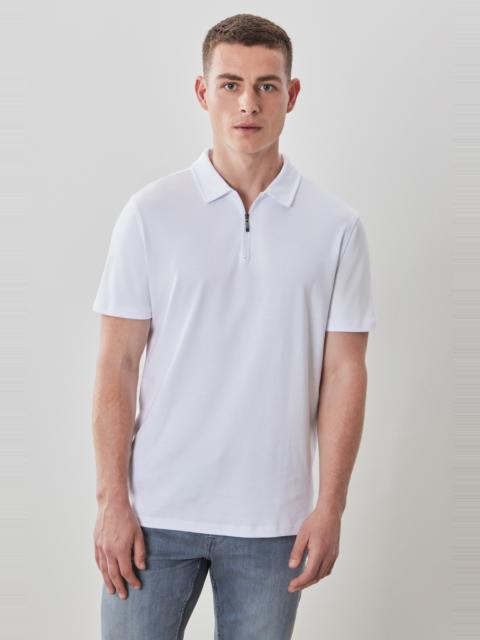 ROBERT BARAKETT The Barakett Zip Polo
