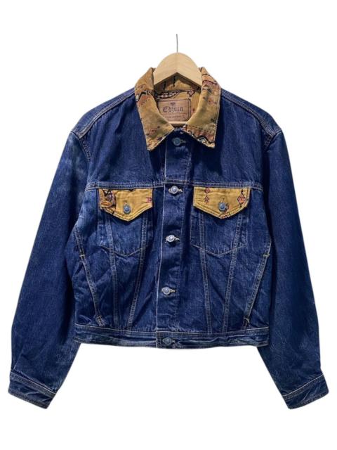 Other Designers Vintage Edwin Native Trucker Denim Jacket