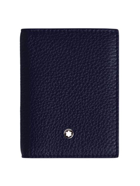Montblanc Montblanc Midnight Blue Grain Leather Card Holder