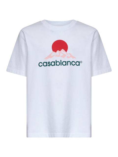 CASABLANCA Casablanca Men White Montagne T-Shirt