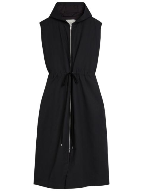 Studio Nicholson Studio Nicholson Hooded Drawstring Midi Dress