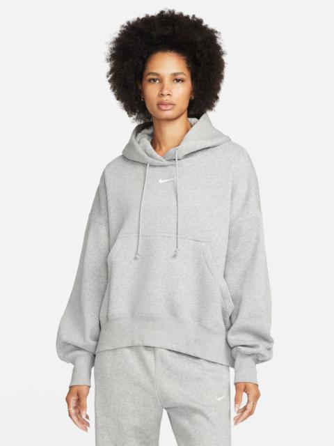Nike Nike Womens Nike PHNX Fleece OS Pullover Hoodie