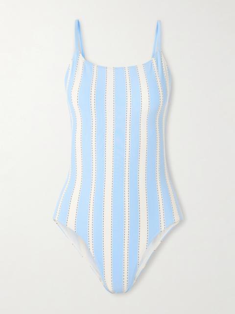 lemlem Elene Striped Swimsuit