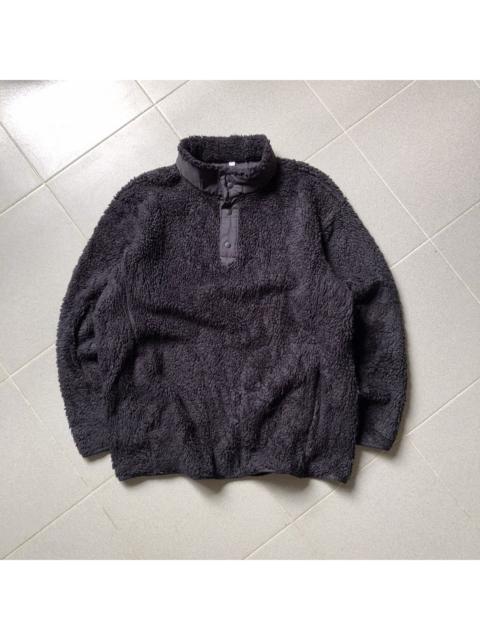 Other Designers White Mountaineering x Uniqlo Half Button Deep Pile Fleece