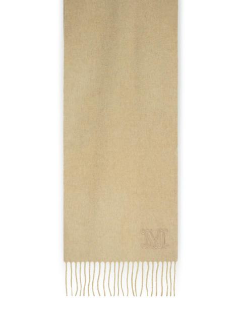 Max Mara Max Mara 'Wsdalia' Beige Cashmere Scarf Woman