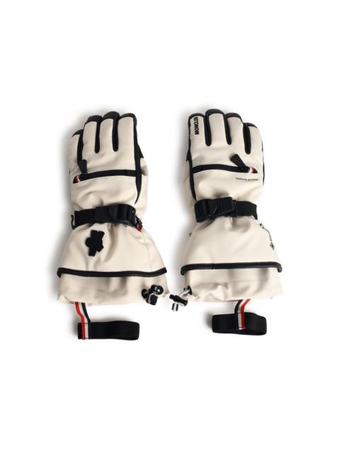 Moncler Grenoble Moncler Grenoble White Polyamide Blend Padded Gloves Women