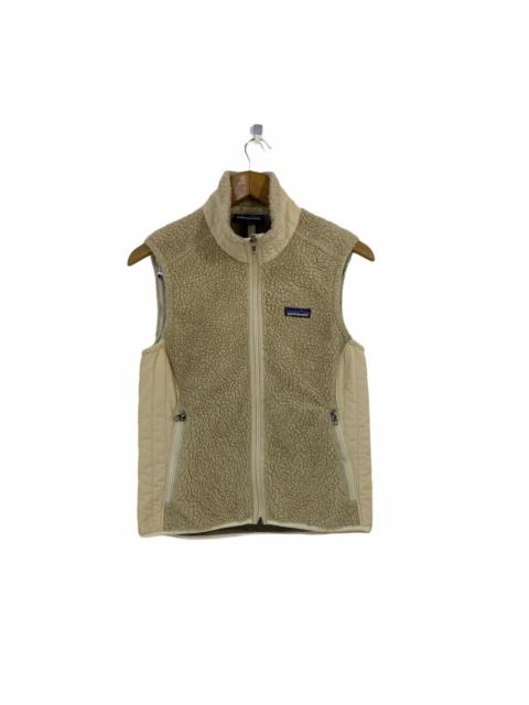 Vintage 90’s Retro Sherpa Fleece Vest Double Pocket Design