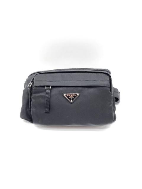 Prada Marsupio Tessuto Re-Nylon Crossbody Belt Bag | Black | NEW