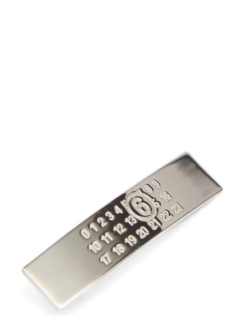 MM6 Maison Margiela 'Numeric' hair clip