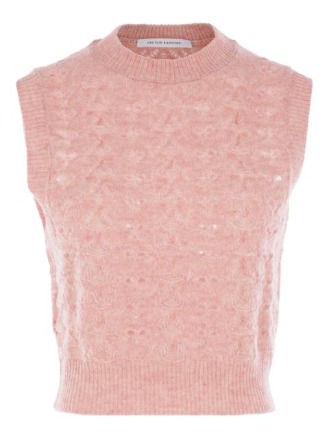 CECILIE BAHNSEN Lace Stitch Vest