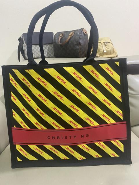 Other Designers DHL X Christy Ng 50 Years Malaysia Shopping Tote Bag