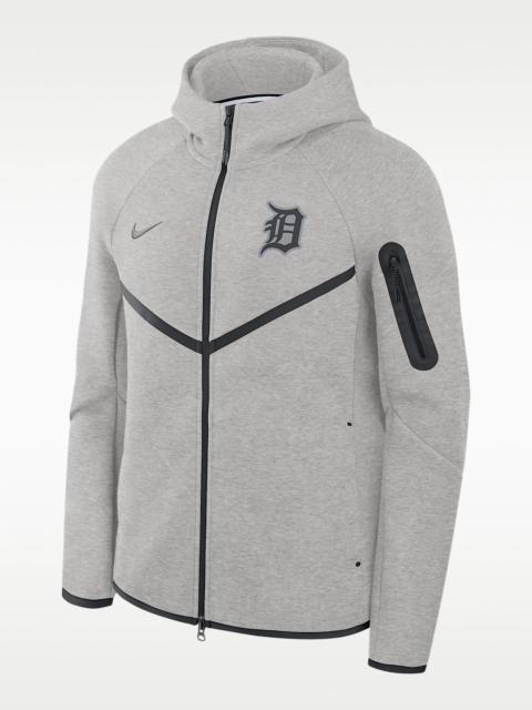Nike Detroit Tigers Tech Fleece Windrunner Men's Nike MLB Full-Zip Hooded Jacket