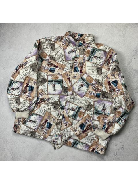 Other Designers Christian Dior Monsieur - Vintage Christian Dior Paris Printed Jacket