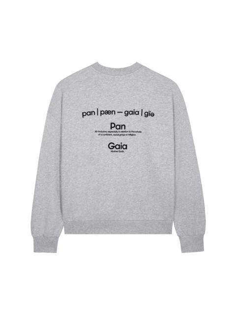 PANGAIA Womens 365 Midweight Definition Sweatshirt - Grey Marl
