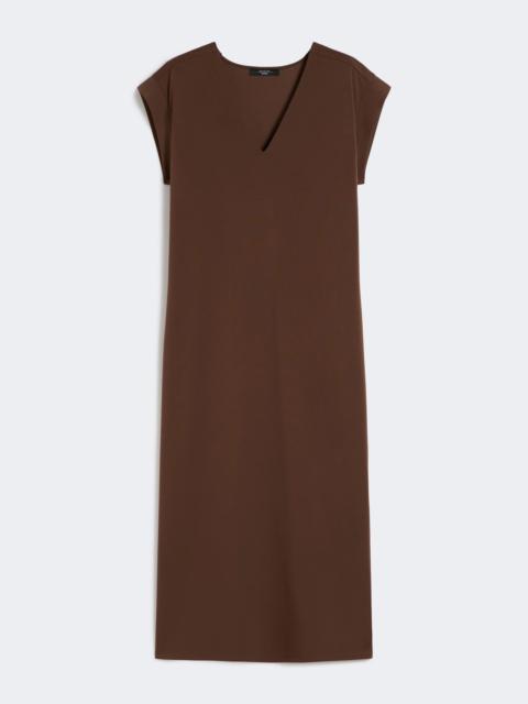 WEEKEND Max Mara Milano jersey dress - CHOCOLATE