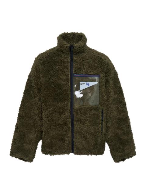 doublet Hemp Faux Fur Zip-Up Jacket