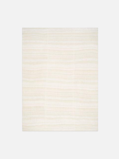 The Elder Statesman TEDDY STRIPE BLANKET