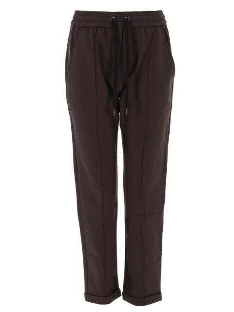 Brunello Cucinelli COTTON "TRACK" PANTS