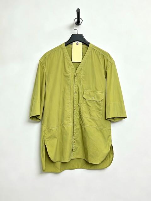 Lemaire LEMAIRE Collarless Utility Short-Sleeve Shirt