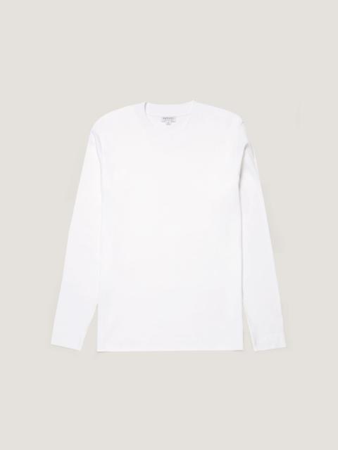 Sunspel Long Sleeve Heavyweight T‑shirt