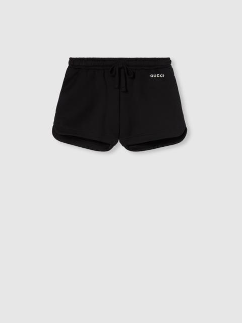 GUCCI Cotton jersey shorts
