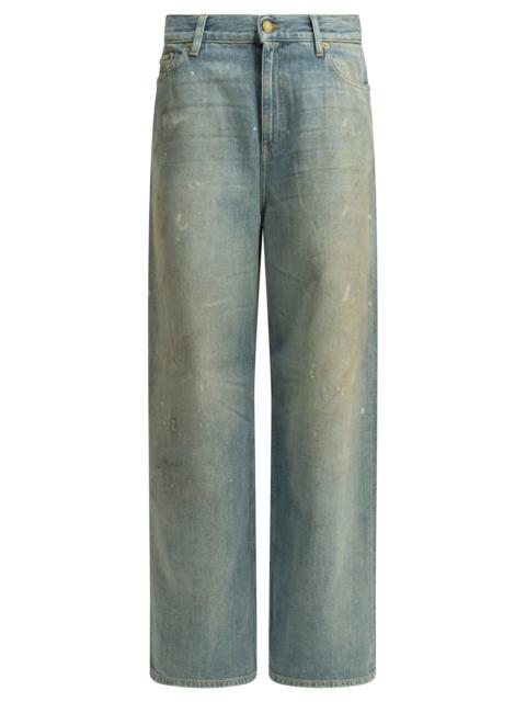 Golden Goose Golden Goose Melody Boyfriend Wide Leg Jeans Light Blue