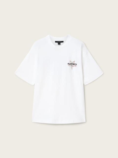 ALLSAINTS PENTACLE OVERSIZED ETTA T-SHIRT
