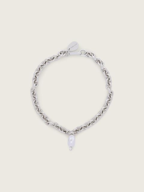 Simone Rocha Pearl Pendant Chain Necklace