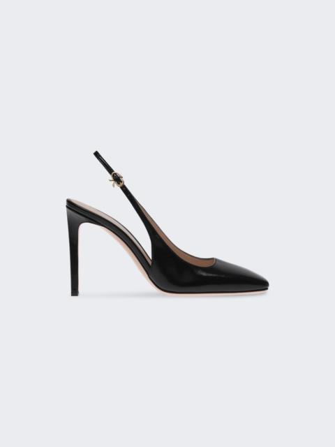 Gianvito Rossi Christina Sling Pump Black